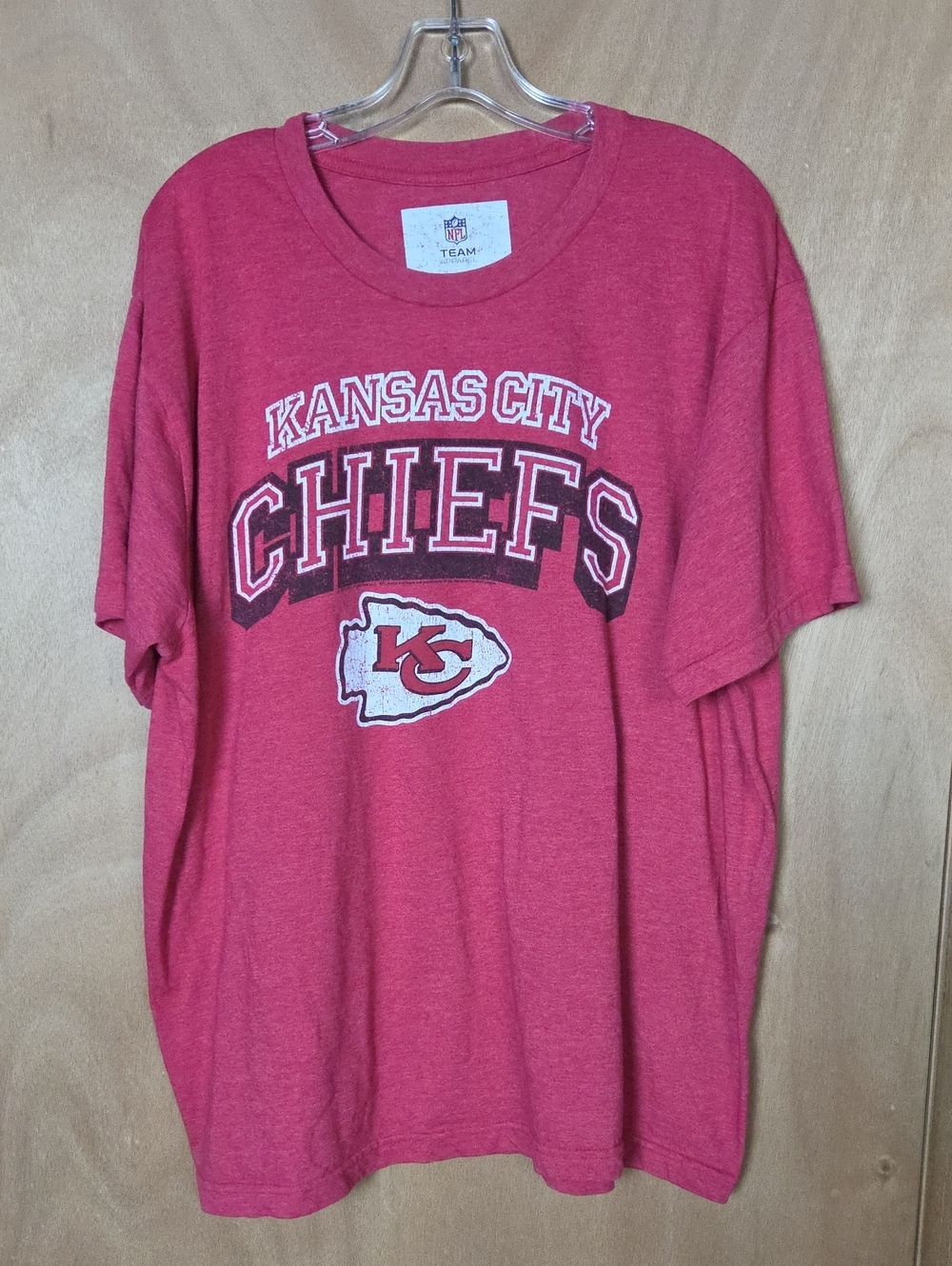NFL Kansas City Chiefs Red Graphic Tee NFL Team Apparel XL